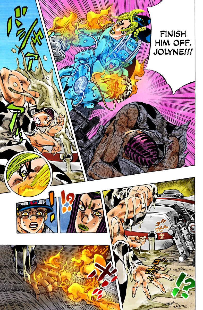 JoJo's Bizarre Adventure, Part 6: Stone Ocean (Official Colored) Chapter 116 page 4
