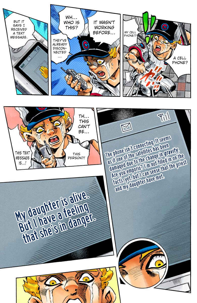 JoJo's Bizarre Adventure, Part 6: Stone Ocean (Official Colored) Chapter 144 page 12