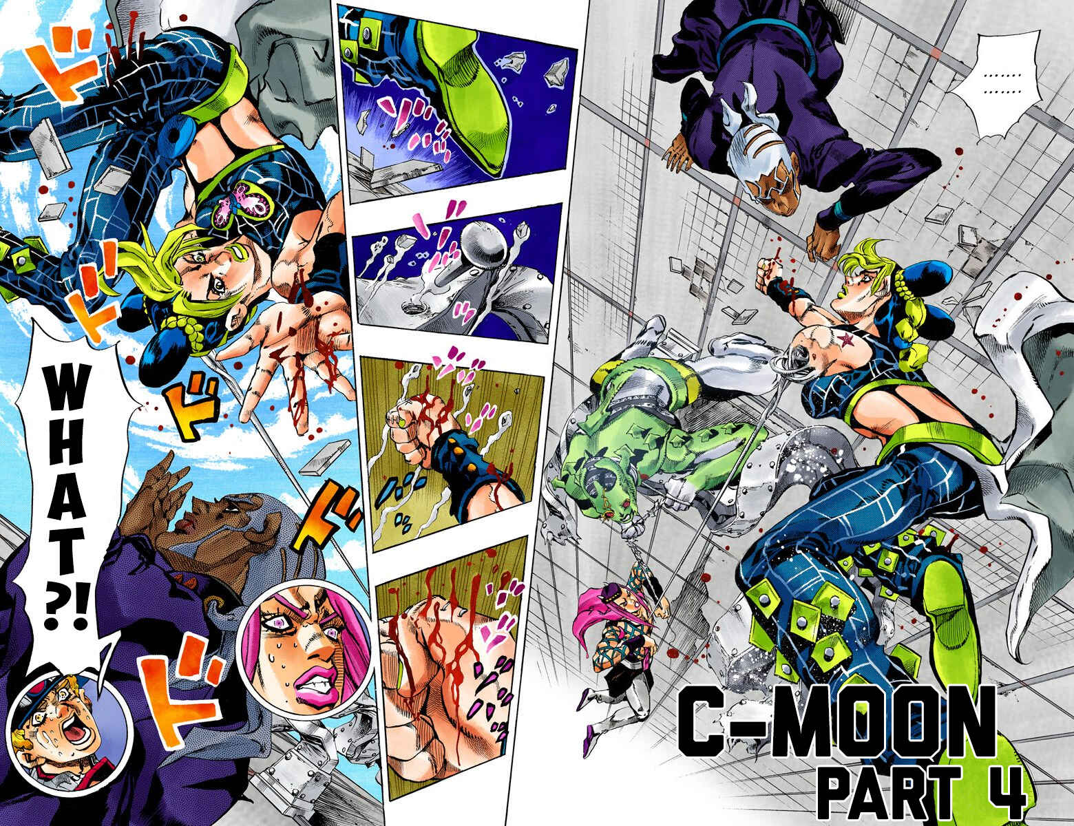 JoJo's Bizarre Adventure, Part 6: Stone Ocean (Official Colored) Chapter 144 page 1