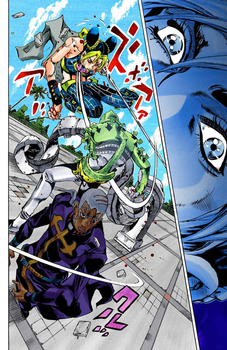 JoJo's Bizarre Adventure, Part 6: Stone Ocean (Official Colored) Chapter 144 page 3