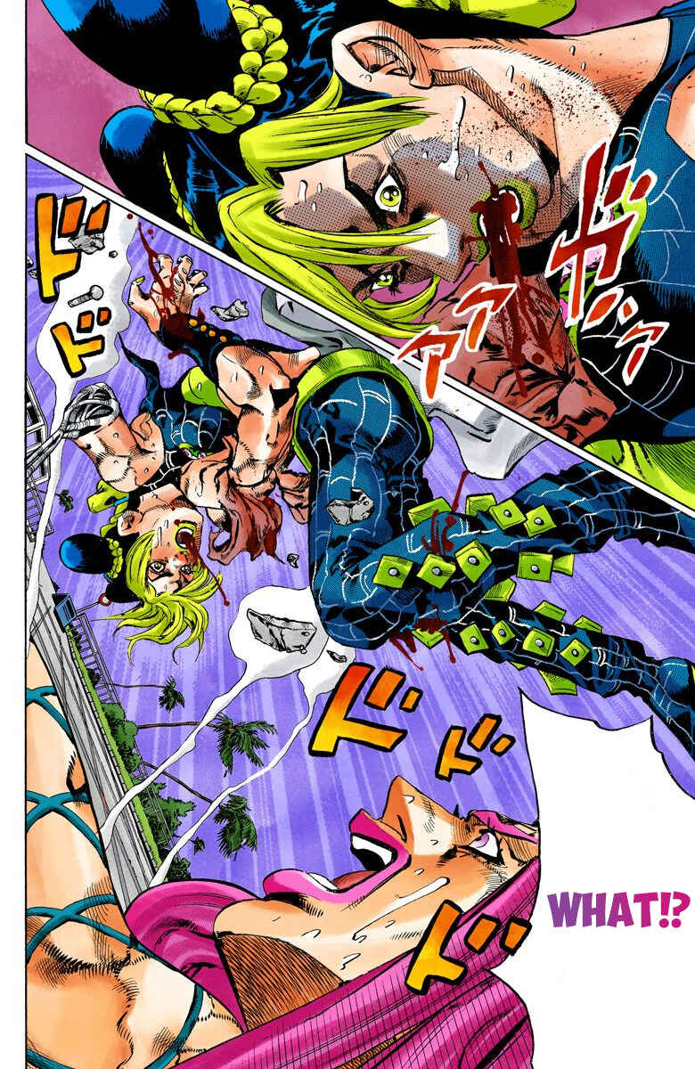 JoJo's Bizarre Adventure, Part 6: Stone Ocean (Official Colored) Chapter 144 page 5