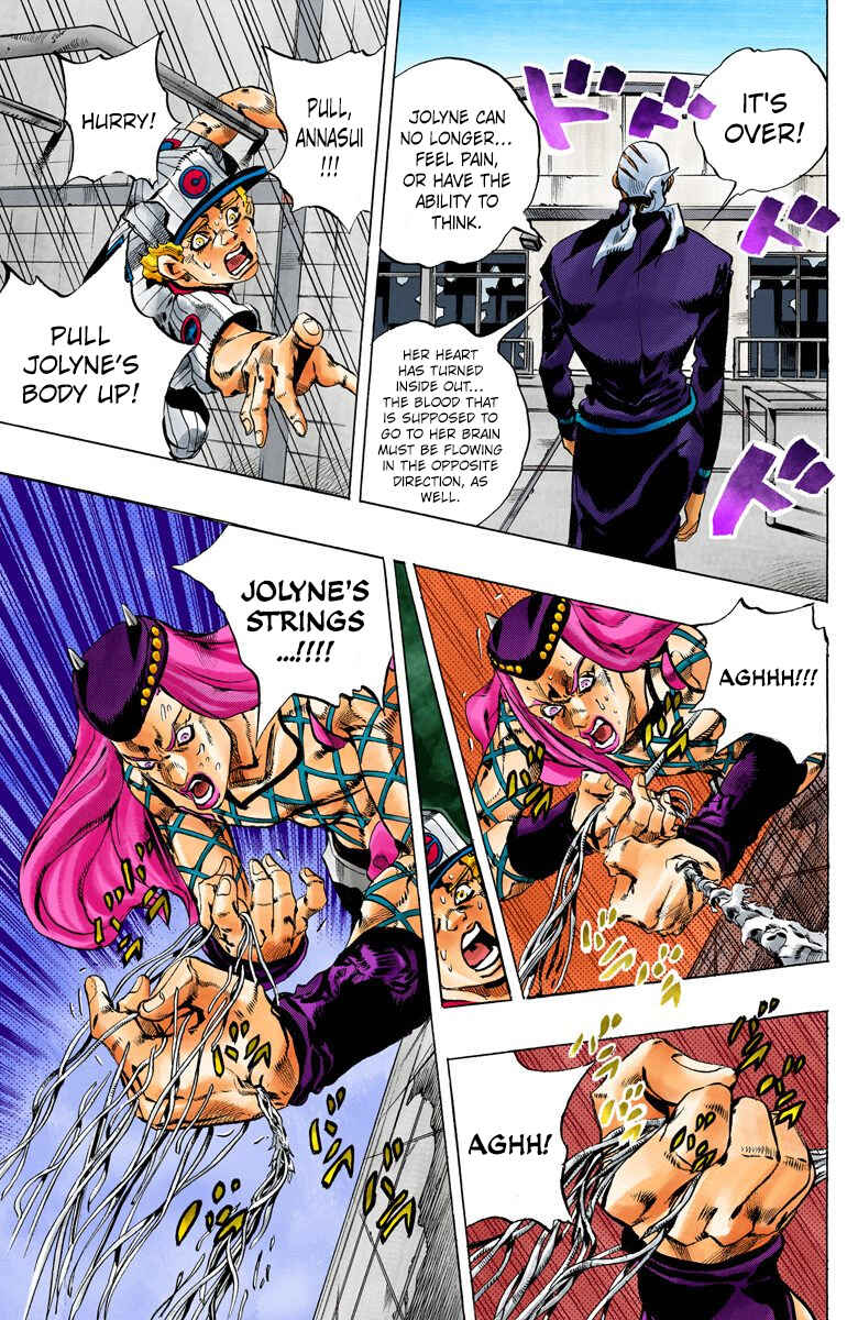 JoJo's Bizarre Adventure, Part 6: Stone Ocean (Official Colored) Chapter 144 page 6