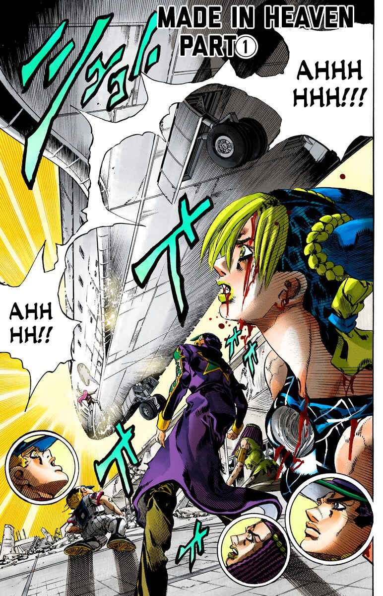 JoJo's Bizarre Adventure, Part 6: Stone Ocean (Official Colored) Chapter 149 page 0