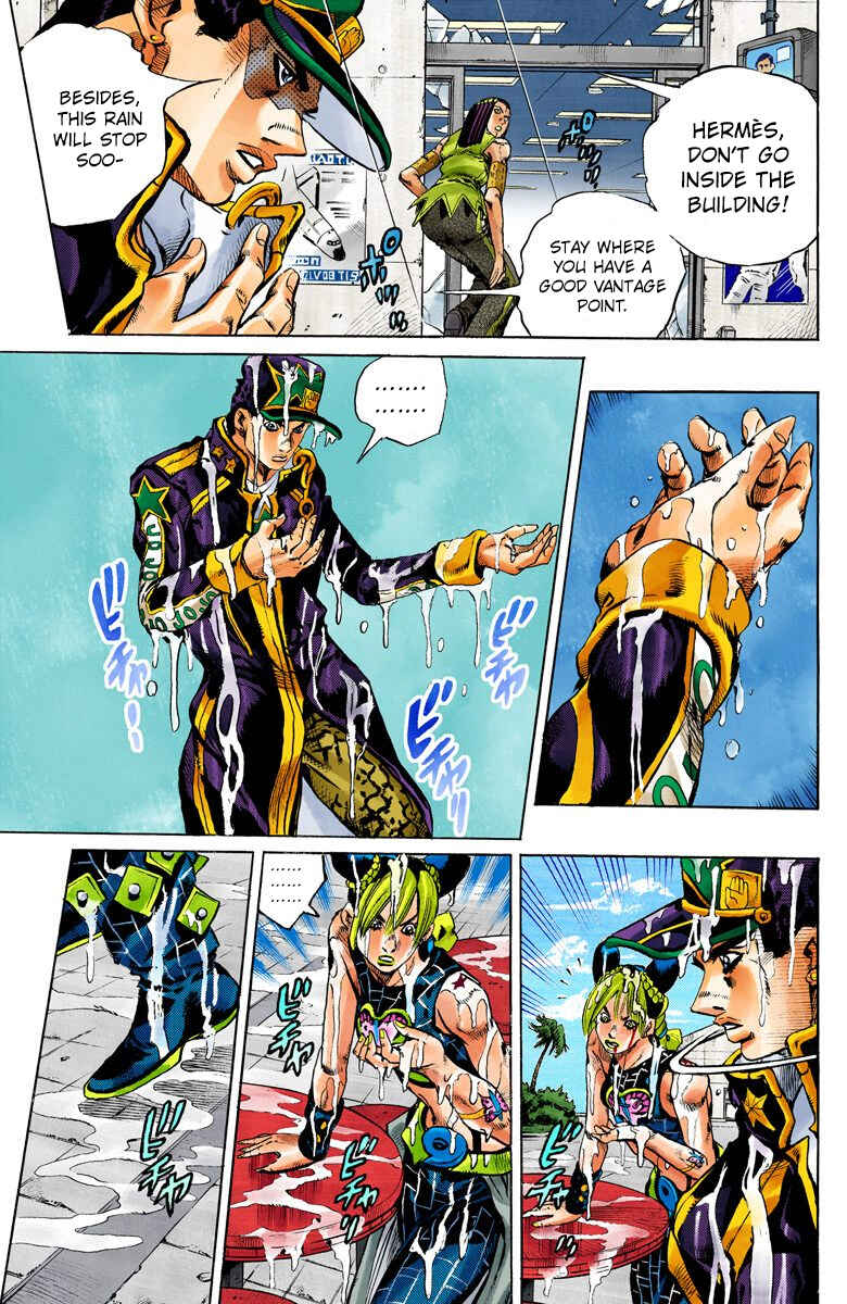 JoJo's Bizarre Adventure, Part 6: Stone Ocean (Official Colored) Chapter 149 page 9