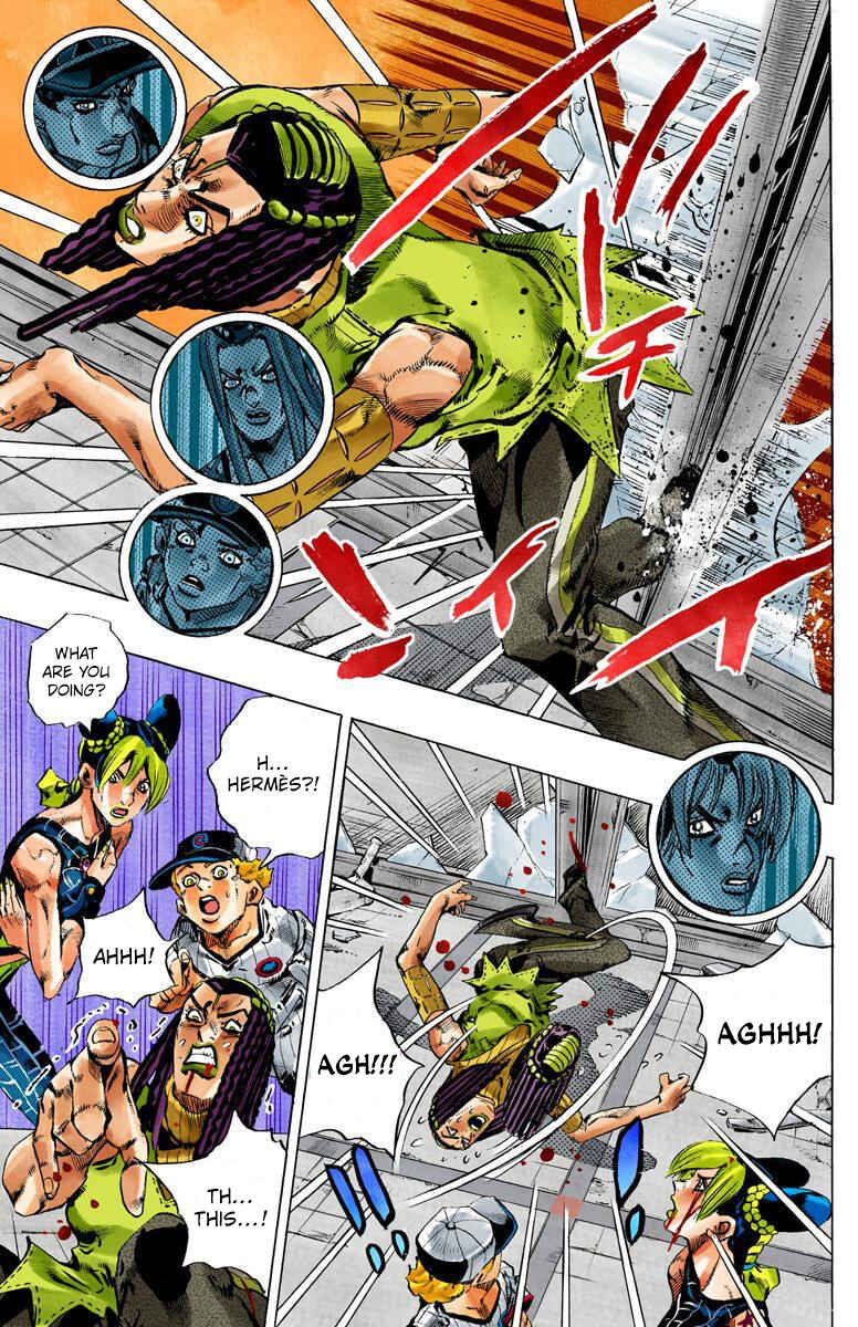 JoJo's Bizarre Adventure, Part 6: Stone Ocean (Official Colored) Chapter 149 page 11