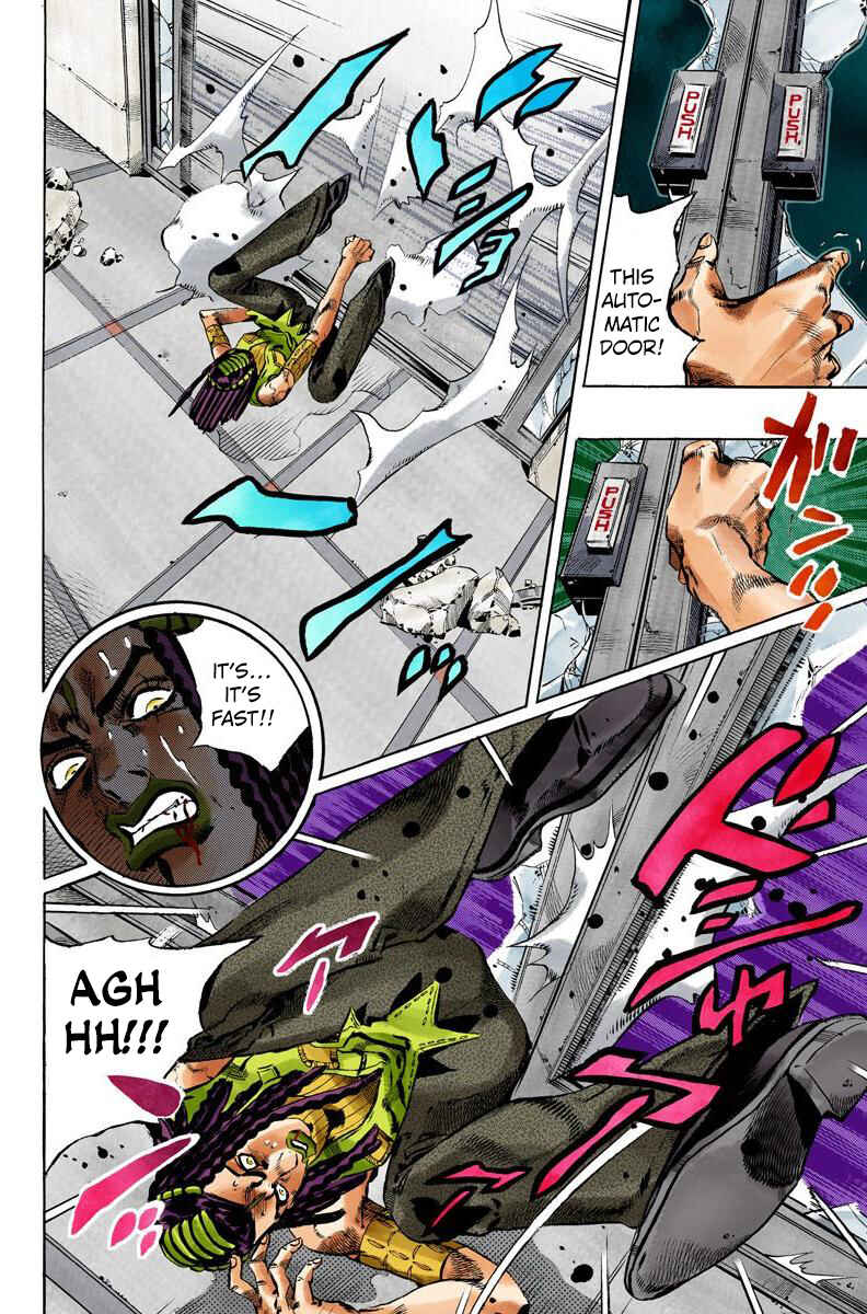 JoJo's Bizarre Adventure, Part 6: Stone Ocean (Official Colored) Chapter 149 page 12