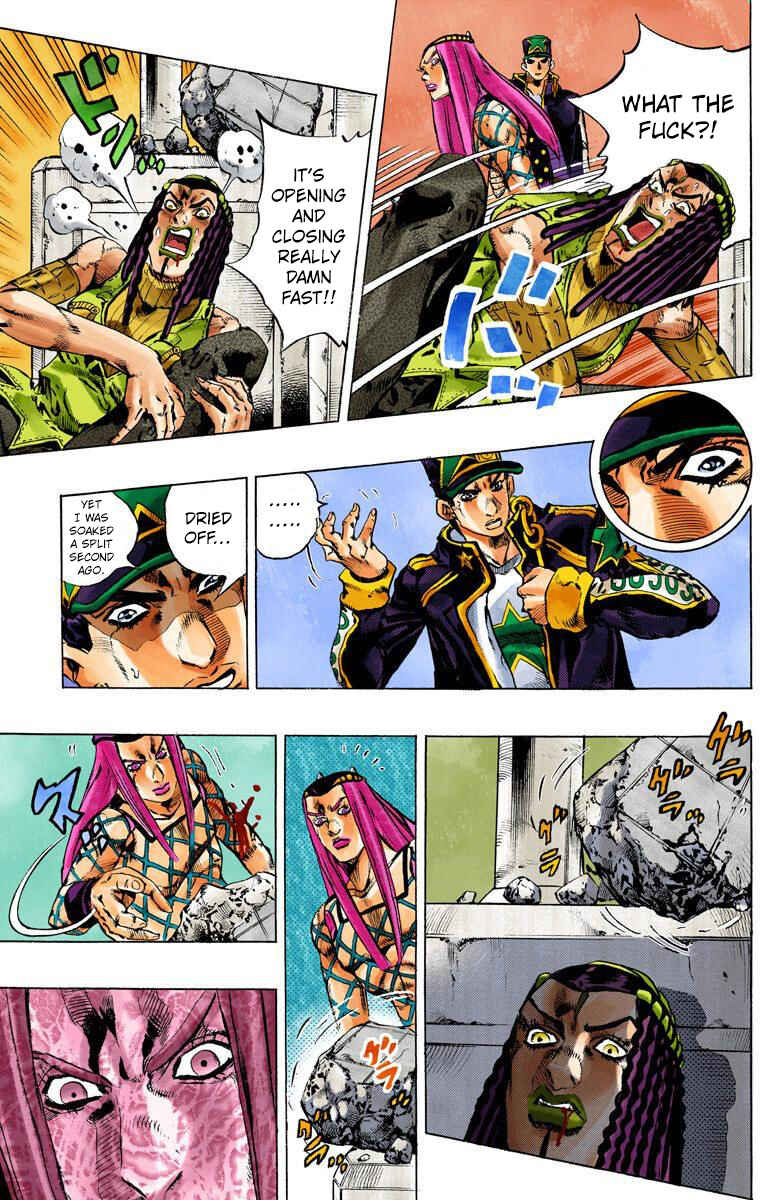 JoJo's Bizarre Adventure, Part 6: Stone Ocean (Official Colored) Chapter 149 page 13