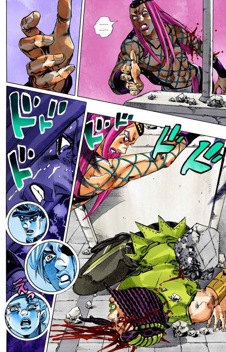 JoJo's Bizarre Adventure, Part 6: Stone Ocean (Official Colored) Chapter 149 page 14