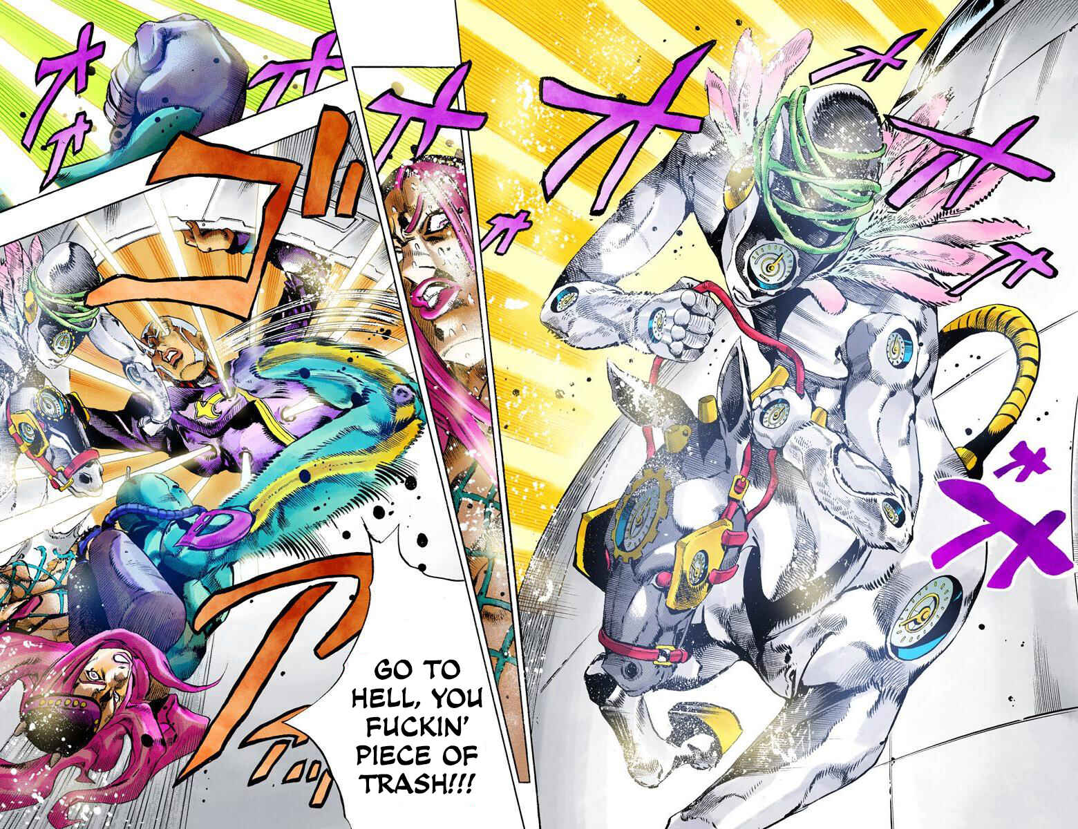 JoJo's Bizarre Adventure, Part 6: Stone Ocean (Official Colored) Chapter 149 page 2
