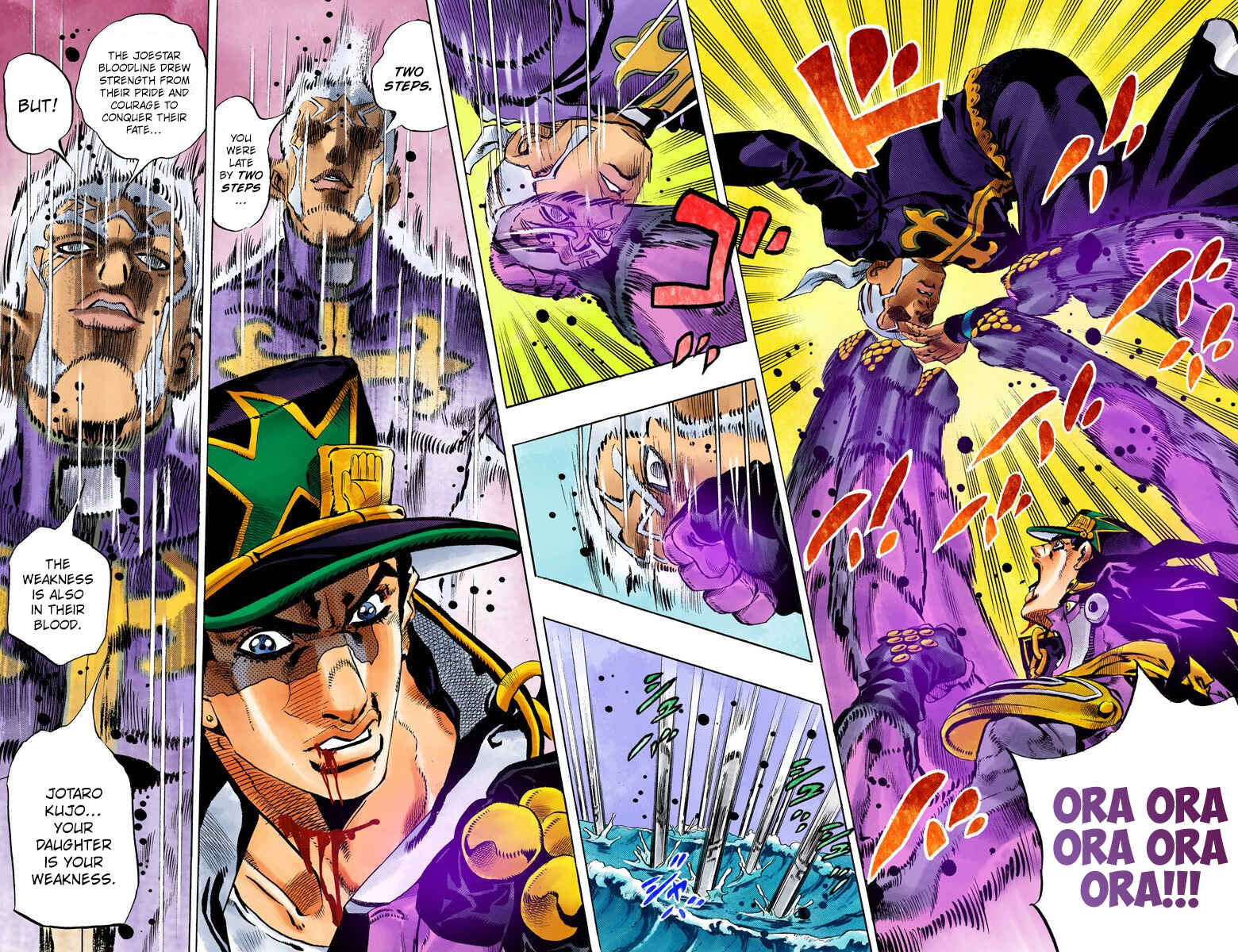 JoJo's Bizarre Adventure, Part 6: Stone Ocean (Official Colored) Chapter 154 page 9