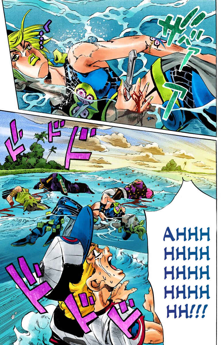 JoJo's Bizarre Adventure, Part 6: Stone Ocean (Official Colored) Chapter 154 page 13