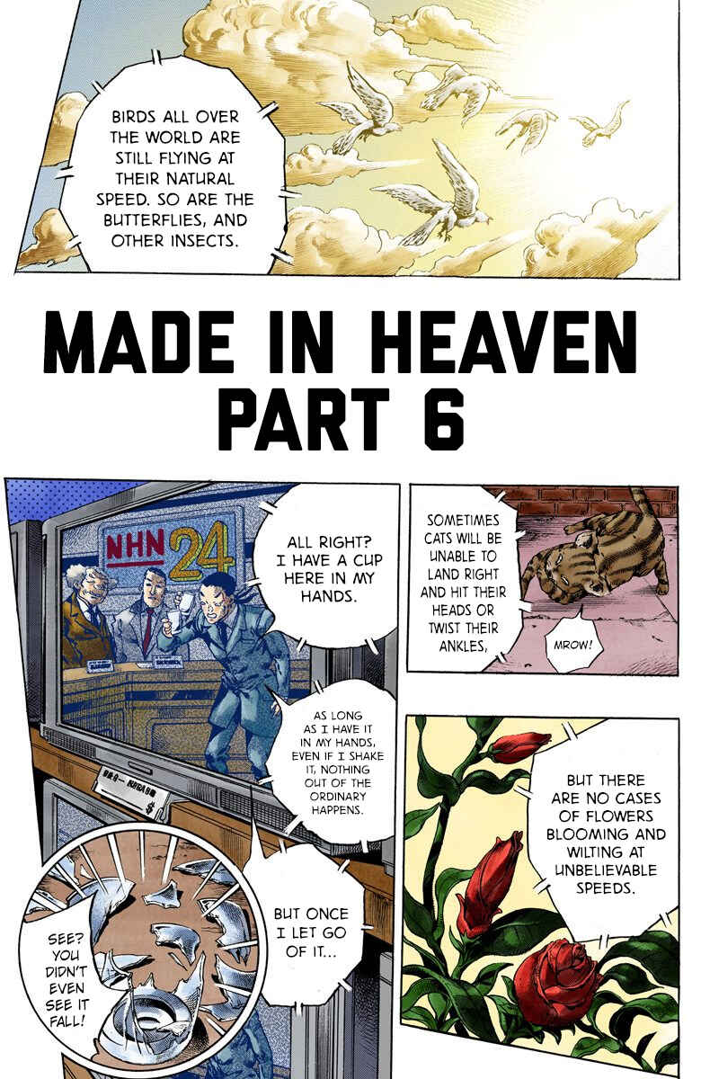 JoJo's Bizarre Adventure, Part 6: Stone Ocean (Official Colored) Chapter 154 page 2