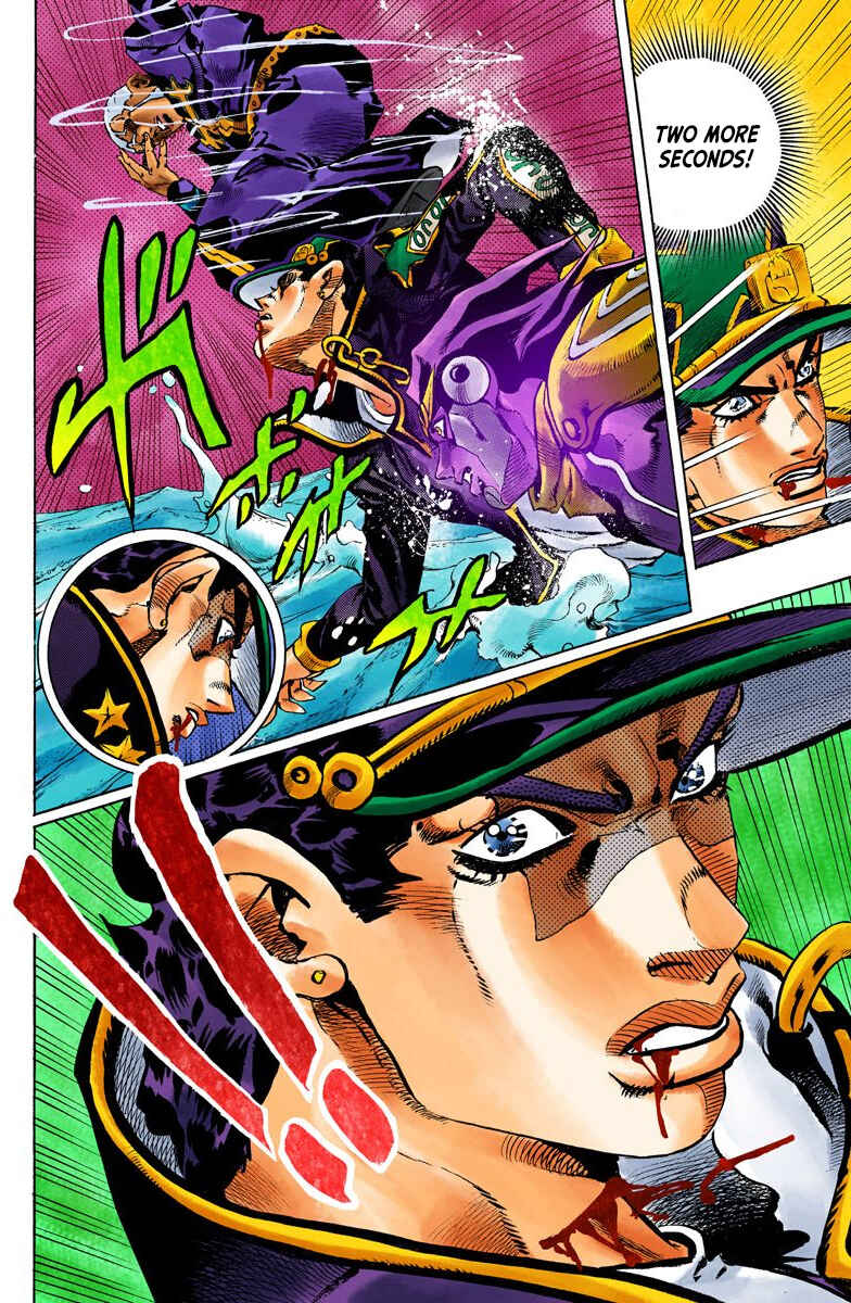 JoJo's Bizarre Adventure, Part 6: Stone Ocean (Official Colored) Chapter 154 page 6