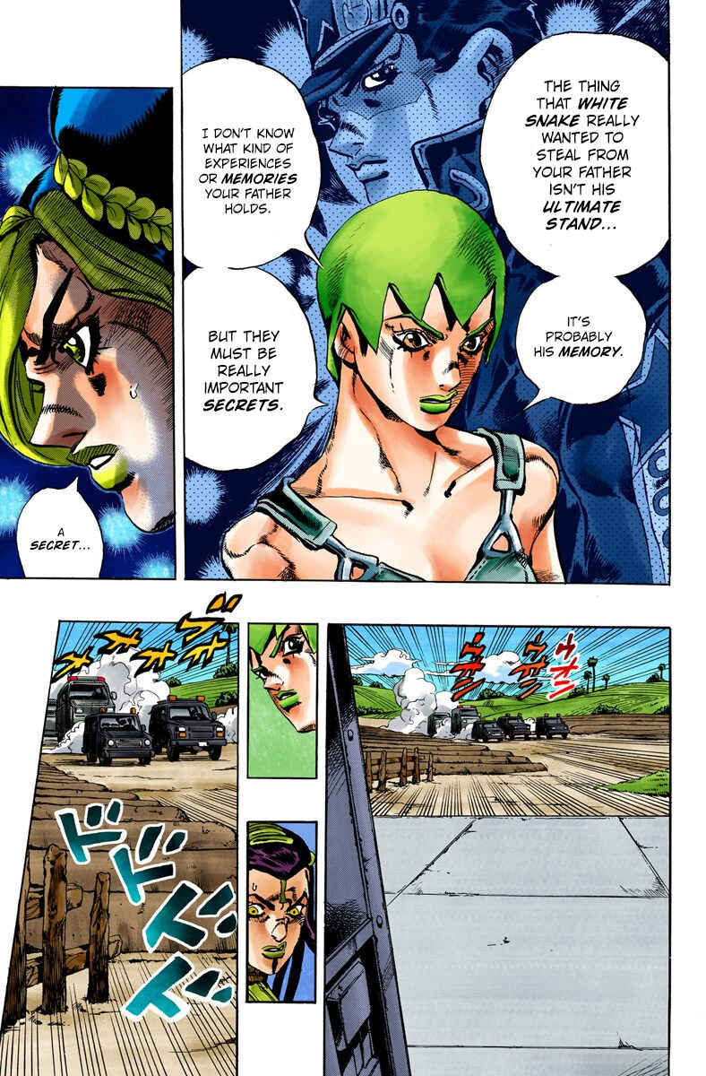 JoJo's Bizarre Adventure, Part 6: Stone Ocean (Official Colored) Chapter 33 page 10