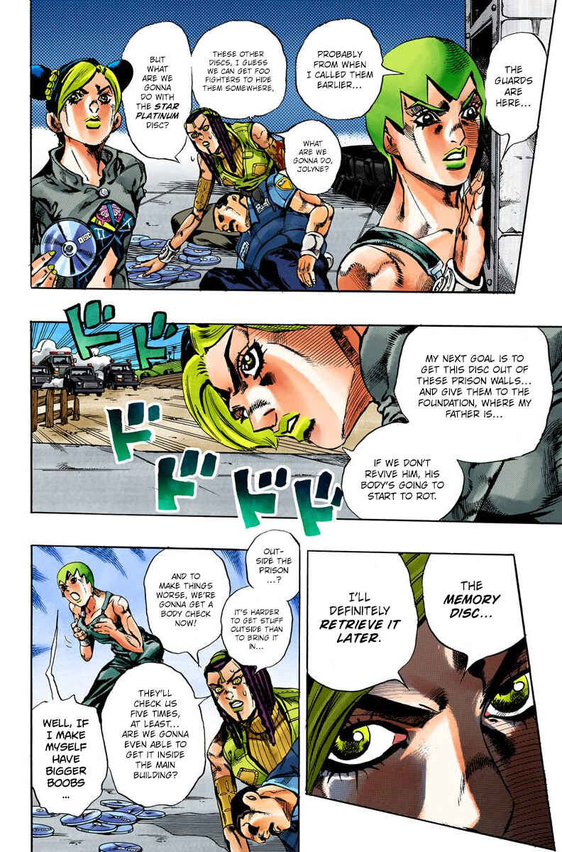 JoJo's Bizarre Adventure, Part 6: Stone Ocean (Official Colored) Chapter 33 page 11