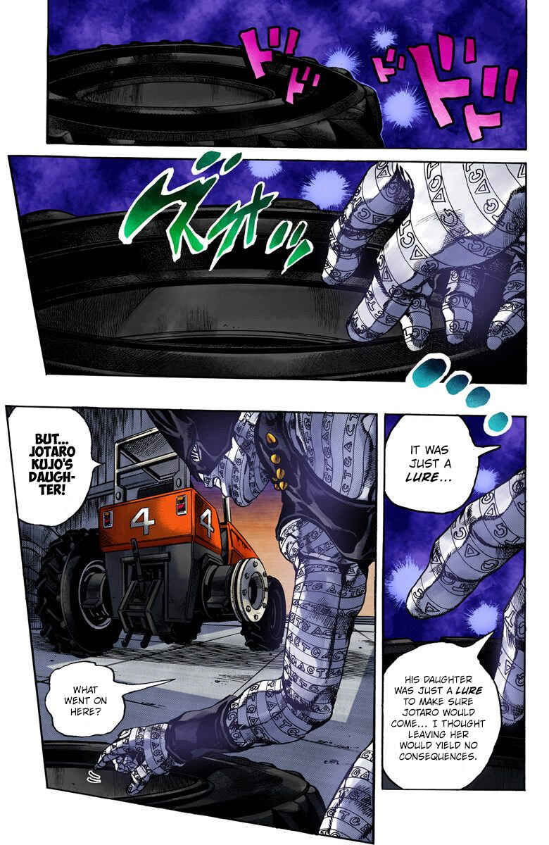 JoJo's Bizarre Adventure, Part 6: Stone Ocean (Official Colored) Chapter 33 page 14