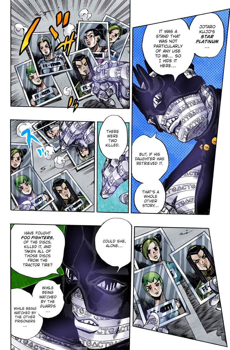 JoJo's Bizarre Adventure, Part 6: Stone Ocean (Official Colored) Chapter 33 page 15