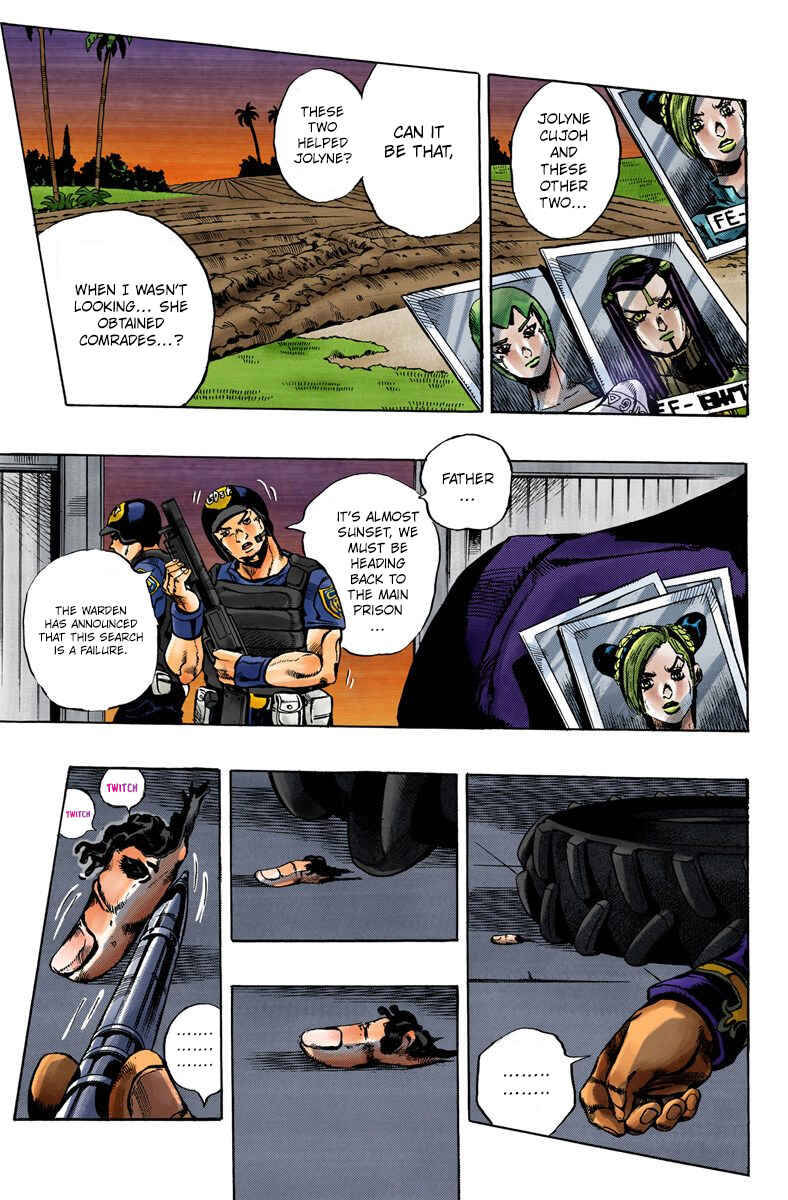 JoJo's Bizarre Adventure, Part 6: Stone Ocean (Official Colored) Chapter 33 page 16