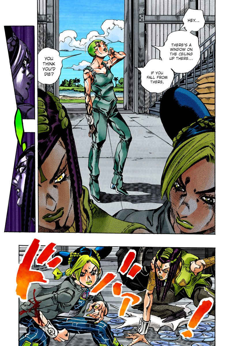 JoJo's Bizarre Adventure, Part 6: Stone Ocean (Official Colored) Chapter 33 page 4