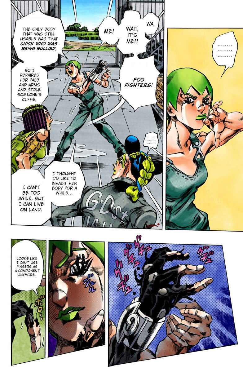 JoJo's Bizarre Adventure, Part 6: Stone Ocean (Official Colored) Chapter 33 page 5