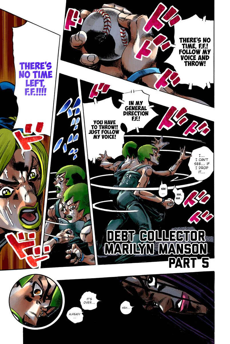 JoJo's Bizarre Adventure, Part 6: Stone Ocean (Official Colored) Chapter 38 page 0
