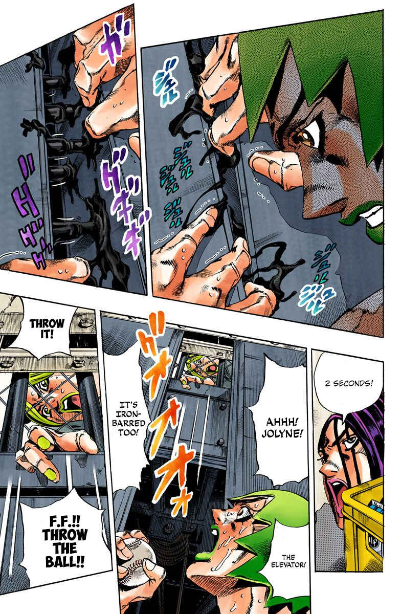 JoJo's Bizarre Adventure, Part 6: Stone Ocean (Official Colored) Chapter 38 page 13