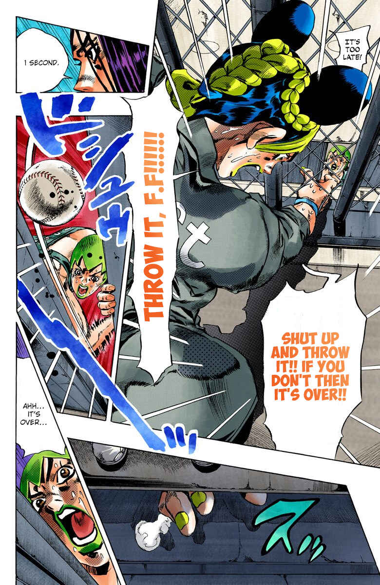JoJo's Bizarre Adventure, Part 6: Stone Ocean (Official Colored) Chapter 38 page 14