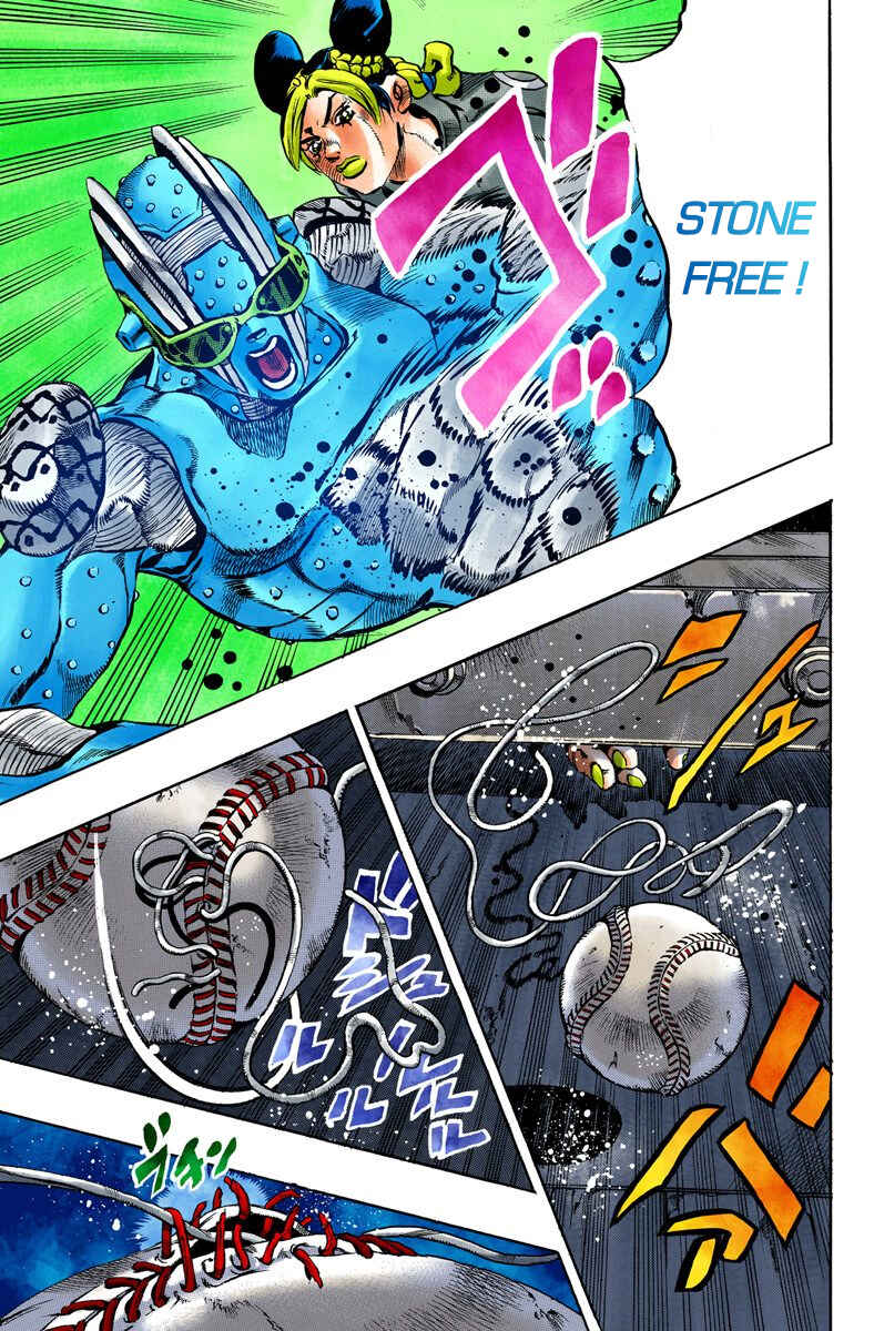 JoJo's Bizarre Adventure, Part 6: Stone Ocean (Official Colored) Chapter 38 page 15