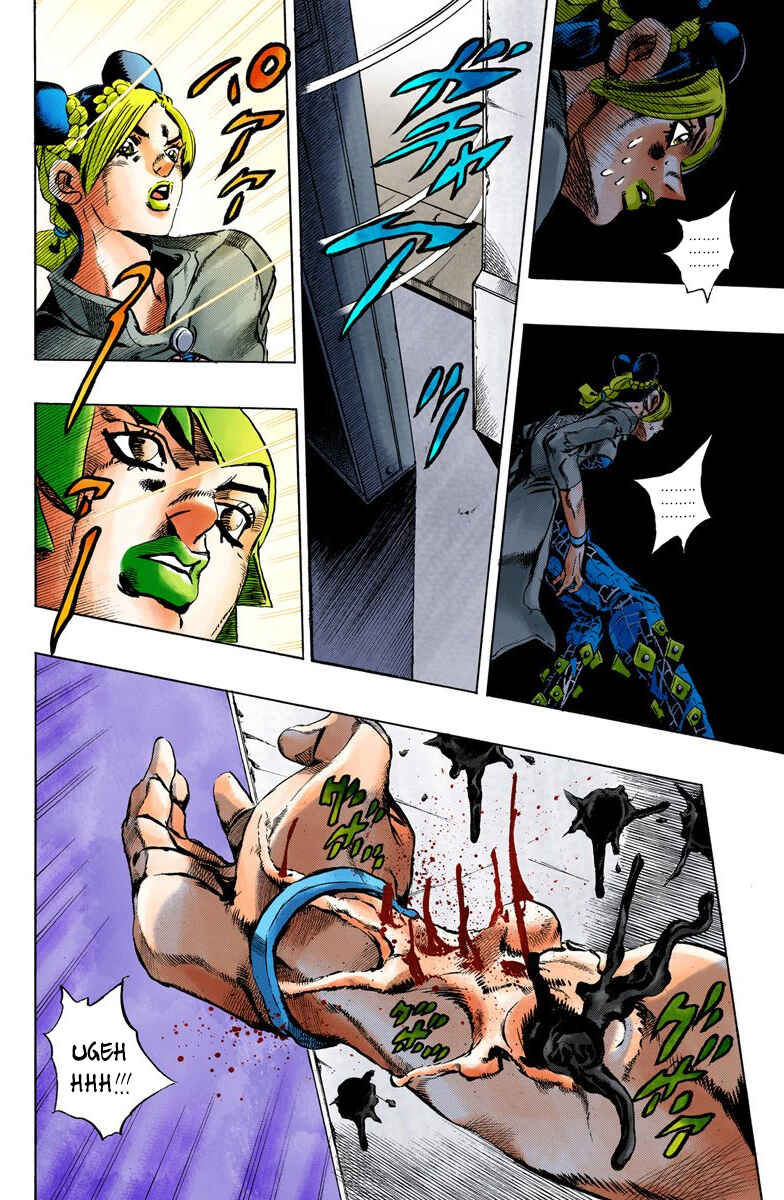 JoJo's Bizarre Adventure, Part 6: Stone Ocean (Official Colored) Chapter 38 page 2