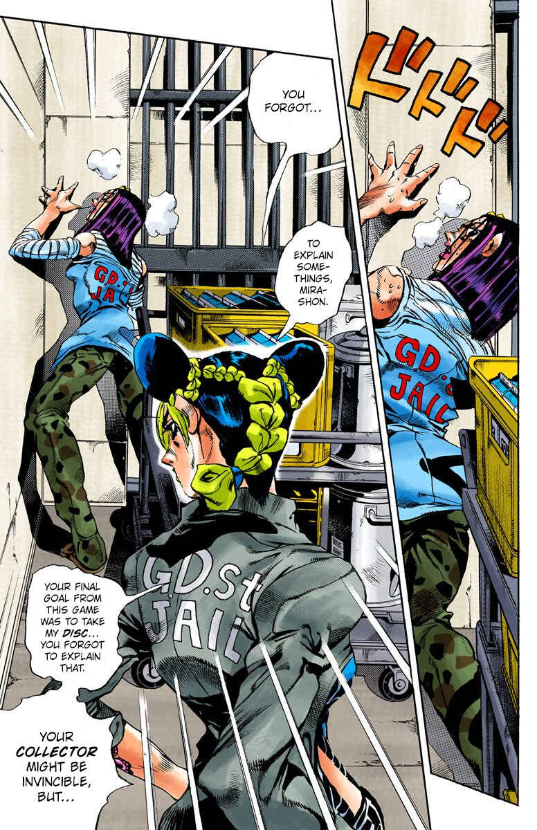 JoJo's Bizarre Adventure, Part 6: Stone Ocean (Official Colored) Chapter 38 page 7