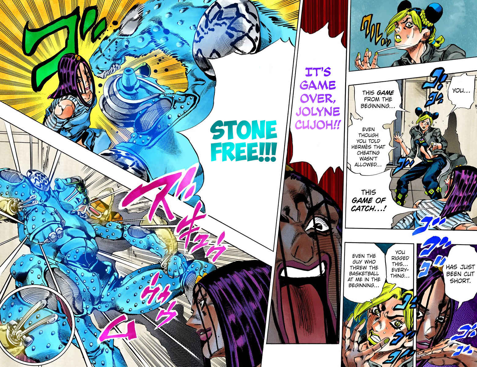 JoJo's Bizarre Adventure, Part 6: Stone Ocean (Official Colored) Chapter 39 page 9