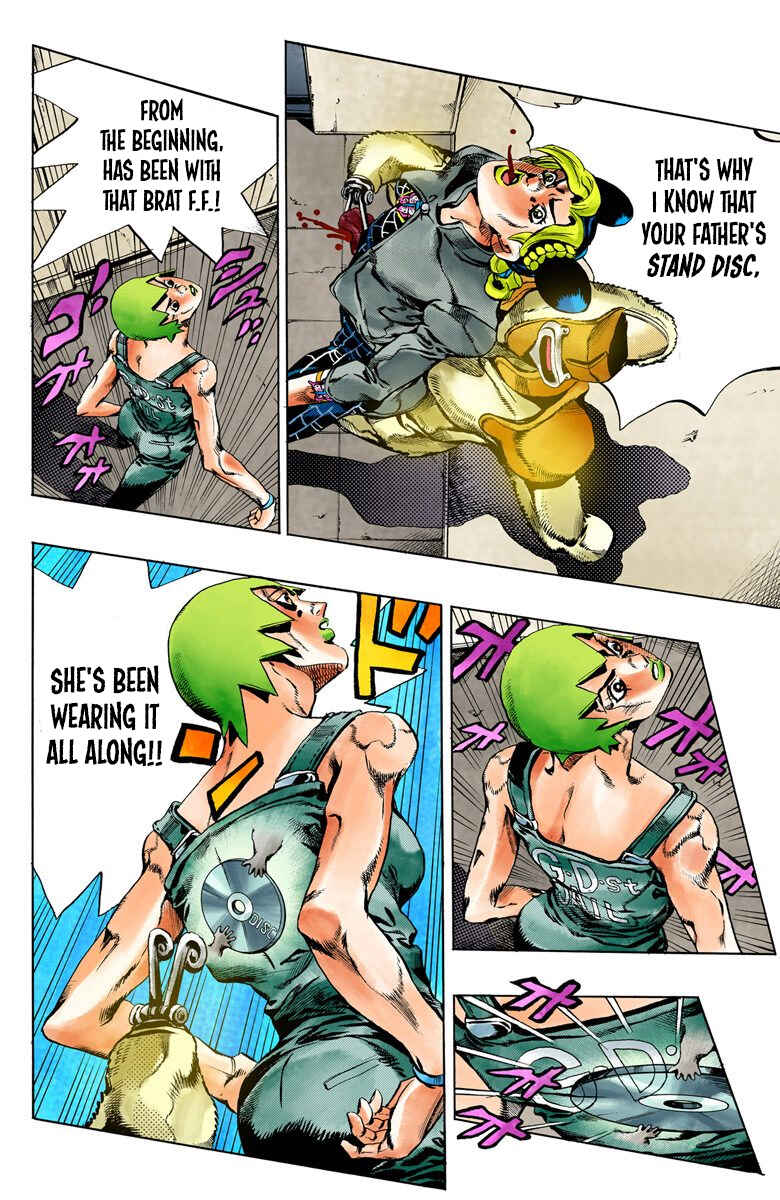 JoJo's Bizarre Adventure, Part 6: Stone Ocean (Official Colored) Chapter 39 page 12