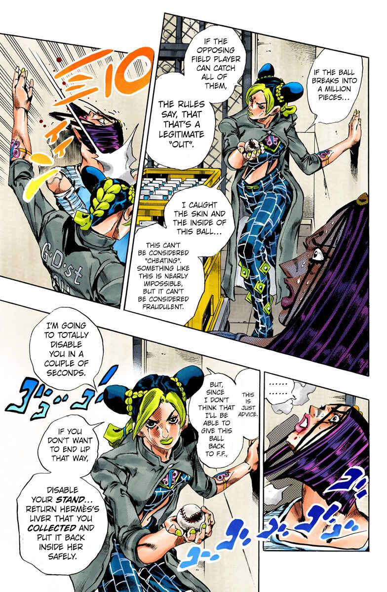JoJo's Bizarre Adventure, Part 6: Stone Ocean (Official Colored) Chapter 39 page 2