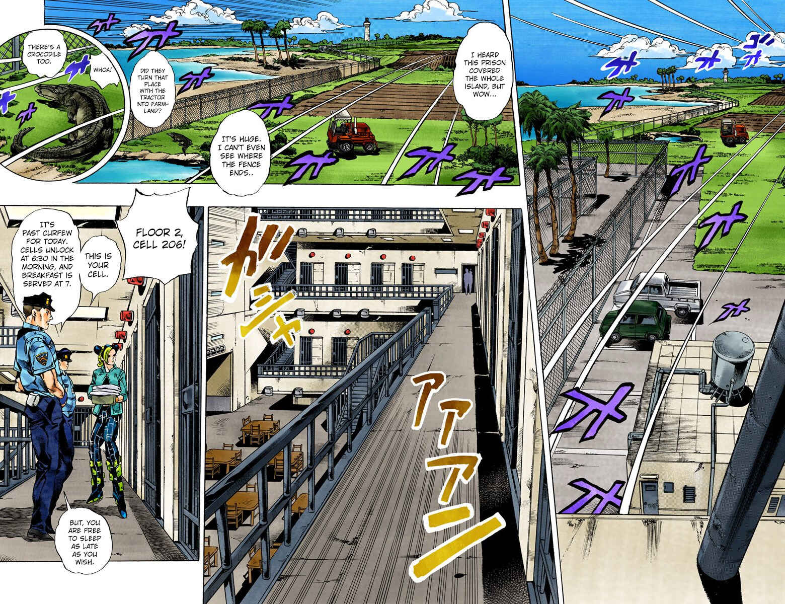 JoJo's Bizarre Adventure, Part 6: Stone Ocean (Official Colored) Chapter 4 page 9