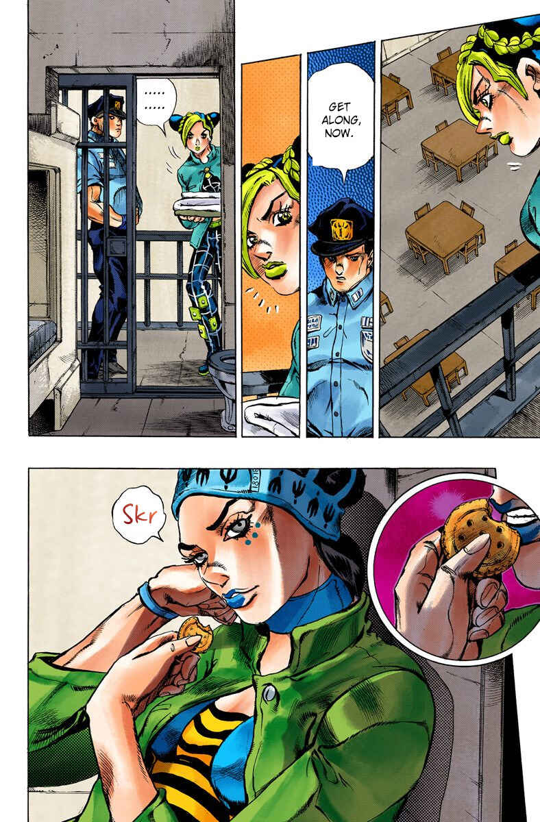 JoJo's Bizarre Adventure, Part 6: Stone Ocean (Official Colored) Chapter 4 page 10