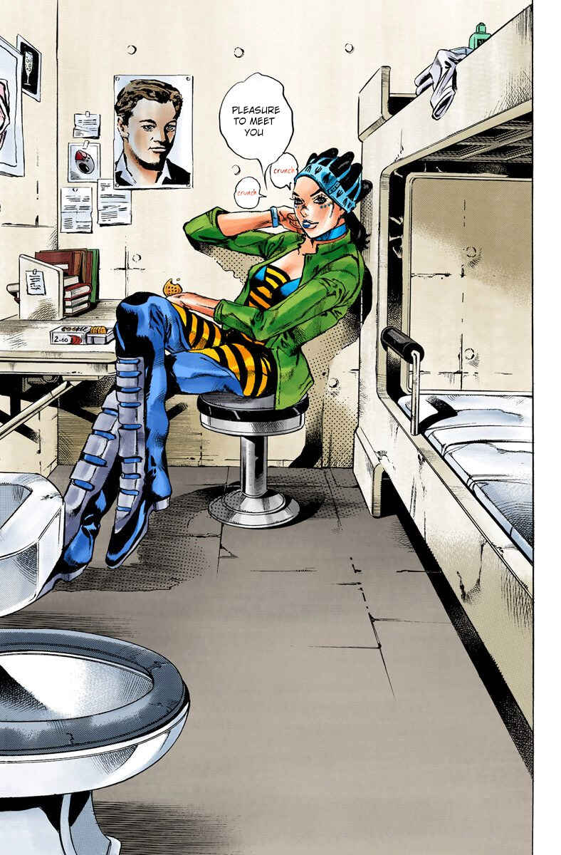 JoJo's Bizarre Adventure, Part 6: Stone Ocean (Official Colored) Chapter 4 page 11