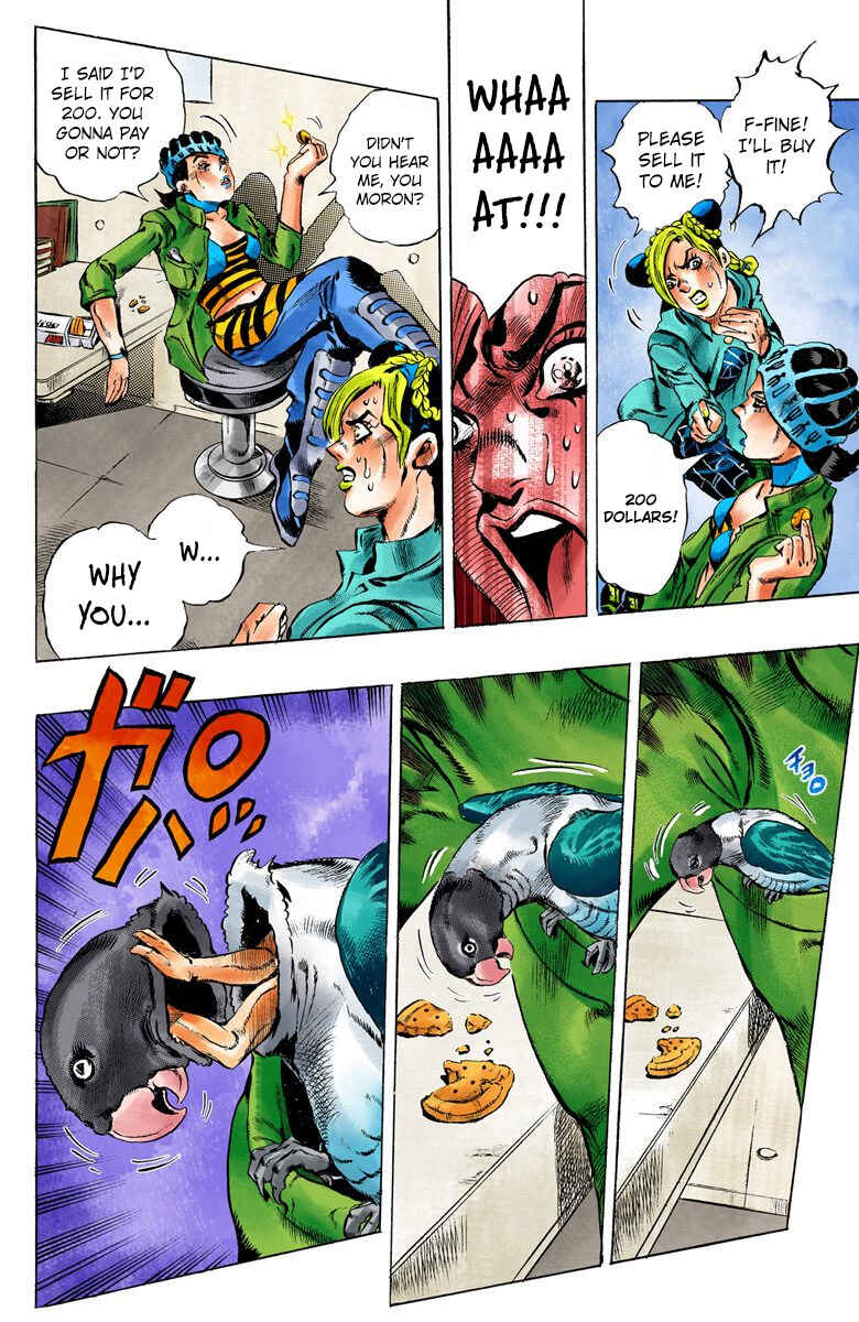 JoJo's Bizarre Adventure, Part 6: Stone Ocean (Official Colored) Chapter 4 page 16