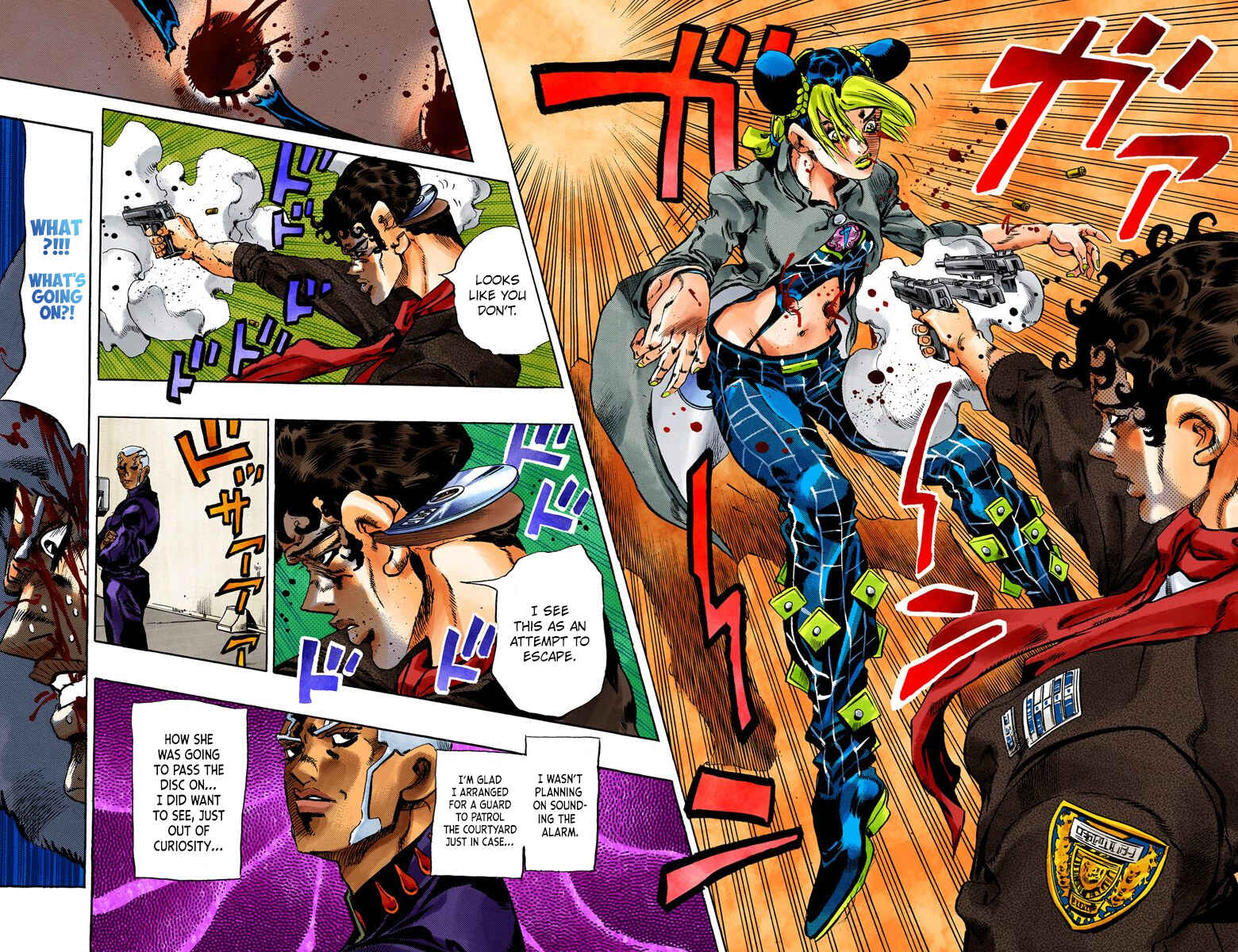 JoJo's Bizarre Adventure, Part 6: Stone Ocean (Official Colored) Chapter 47 page 17