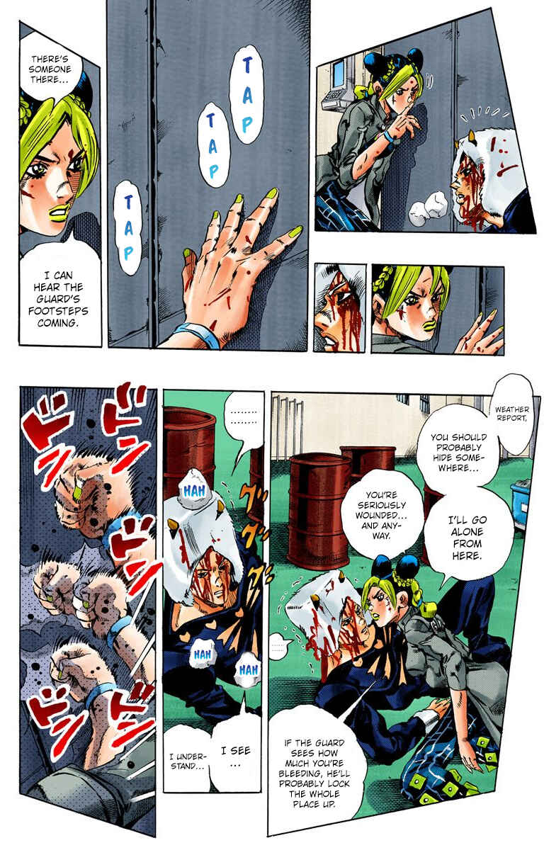 JoJo's Bizarre Adventure, Part 6: Stone Ocean (Official Colored) Chapter 47 page 3