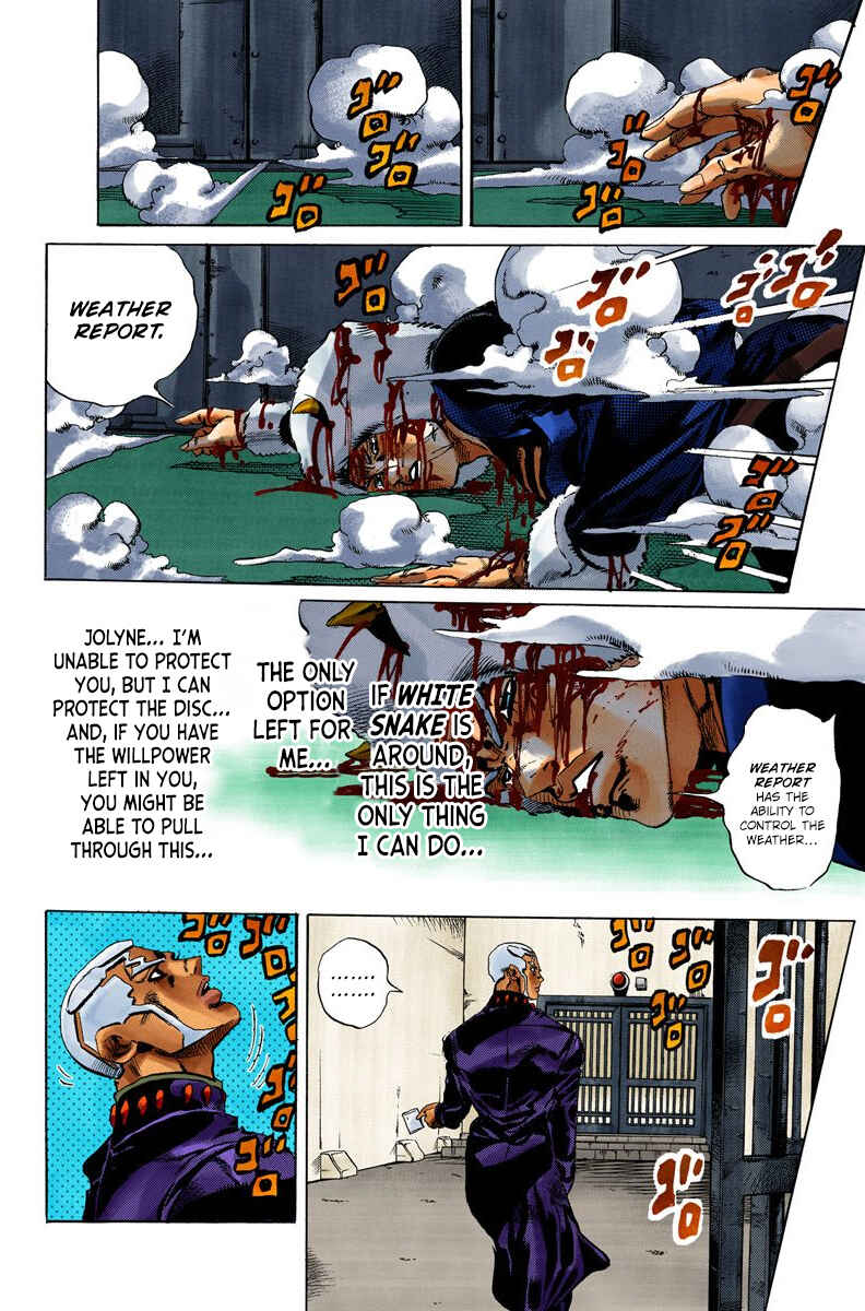 JoJo's Bizarre Adventure, Part 6: Stone Ocean (Official Colored) Chapter 48 page 12