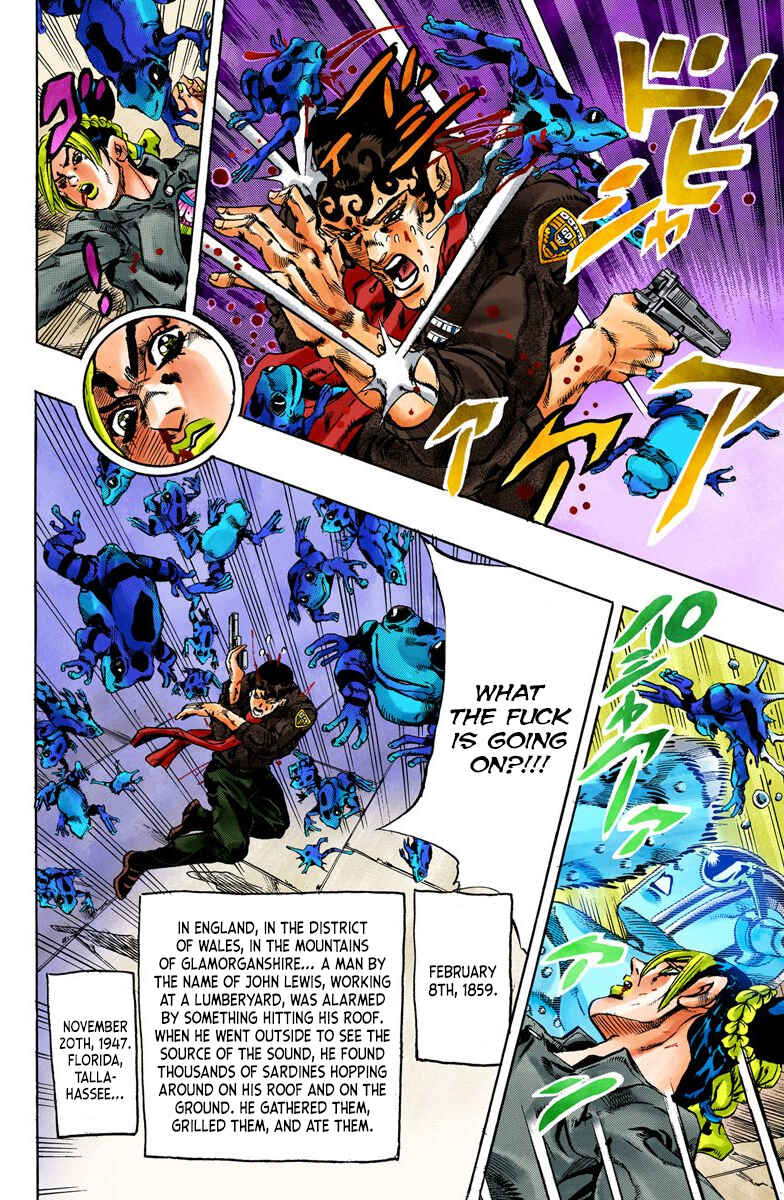 JoJo's Bizarre Adventure, Part 6: Stone Ocean (Official Colored) Chapter 48 page 14