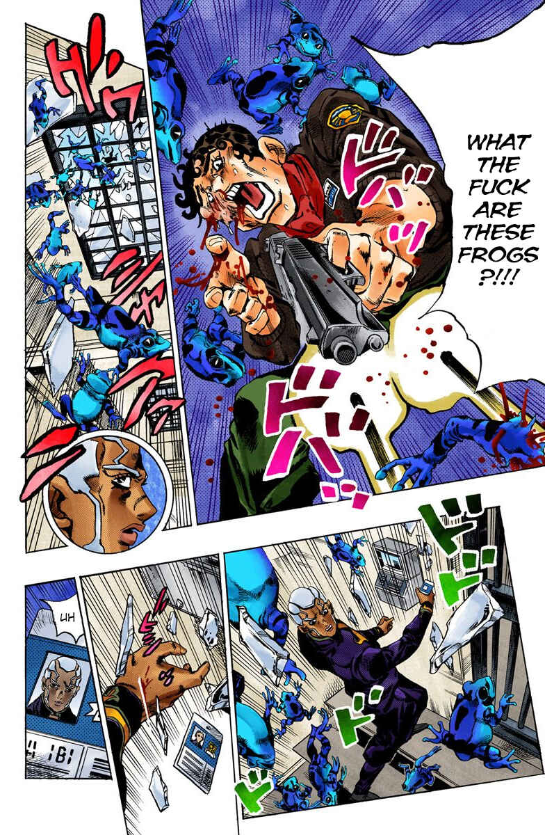 JoJo's Bizarre Adventure, Part 6: Stone Ocean (Official Colored) Chapter 48 page 16