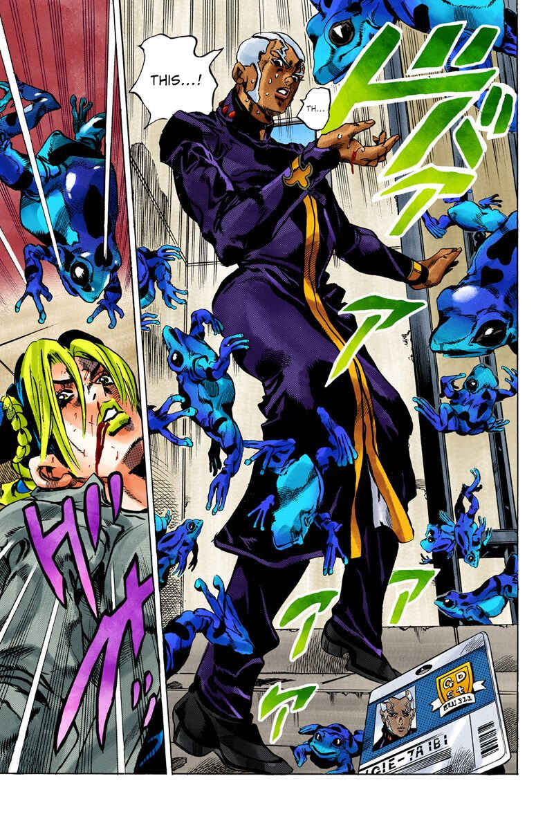 JoJo's Bizarre Adventure, Part 6: Stone Ocean (Official Colored) Chapter 48 page 17