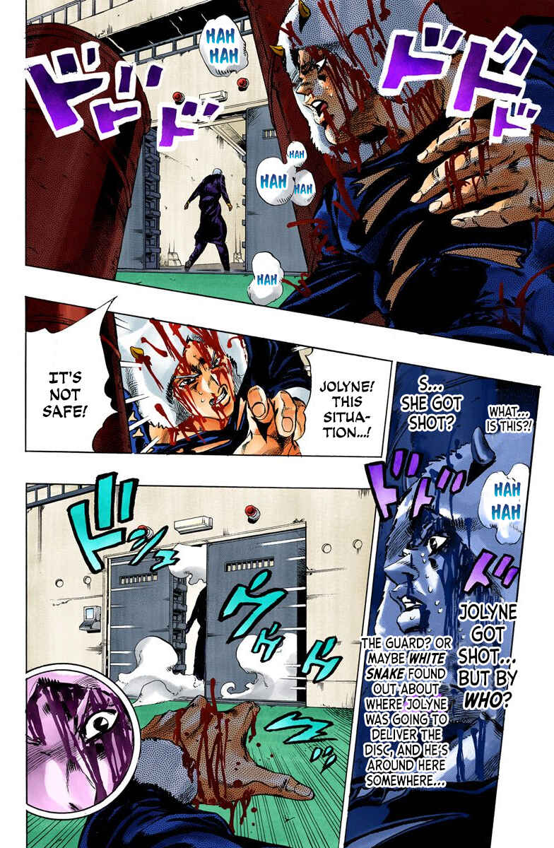 JoJo's Bizarre Adventure, Part 6: Stone Ocean (Official Colored) Chapter 48 page 5