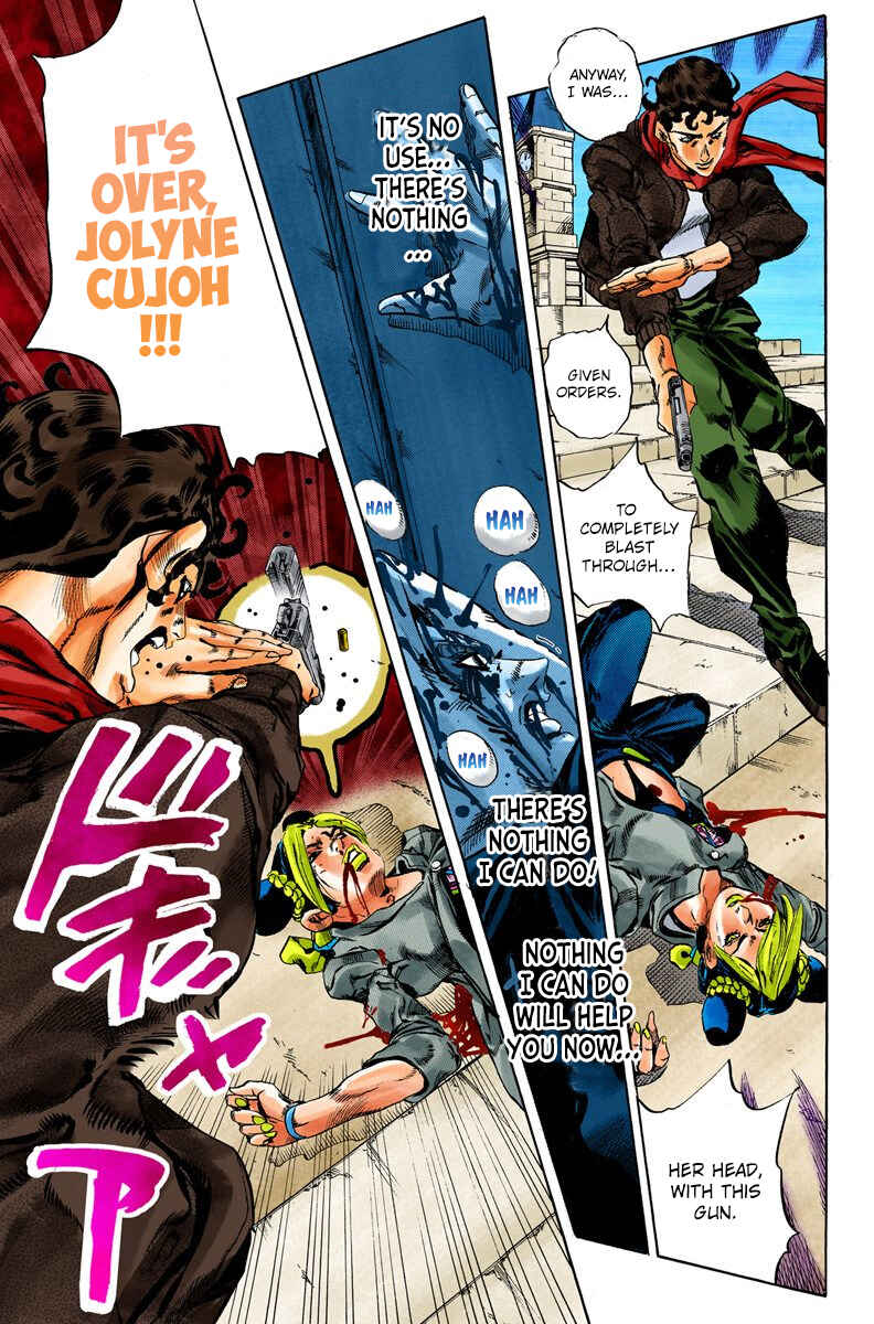 JoJo's Bizarre Adventure, Part 6: Stone Ocean (Official Colored) Chapter 48 page 8