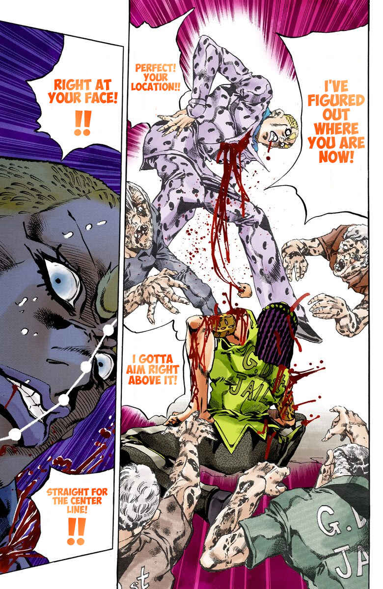 JoJo's Bizarre Adventure, Part 6: Stone Ocean (Official Colored) Chapter 57 page 9