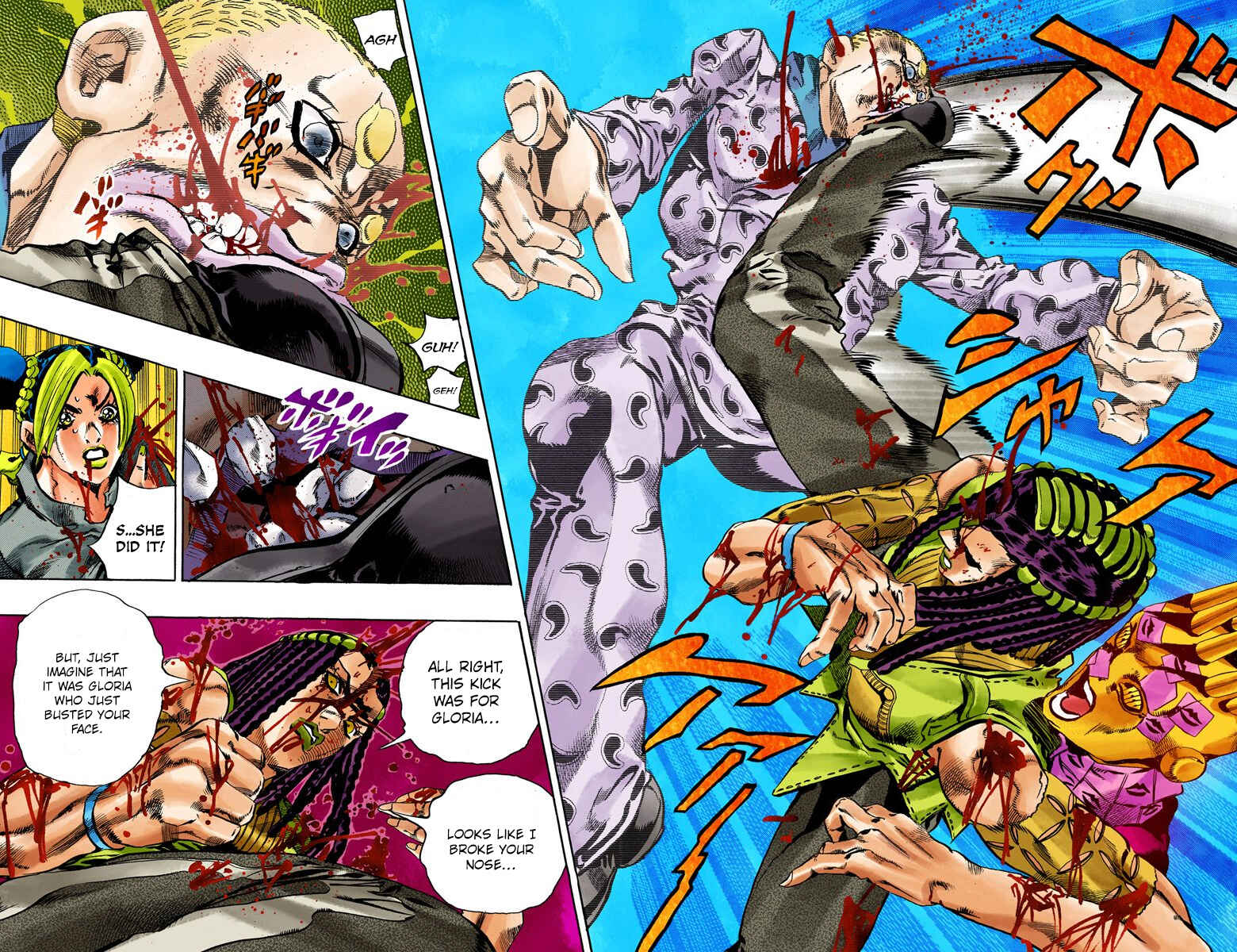 JoJo's Bizarre Adventure, Part 6: Stone Ocean (Official Colored) Chapter 57 page 10