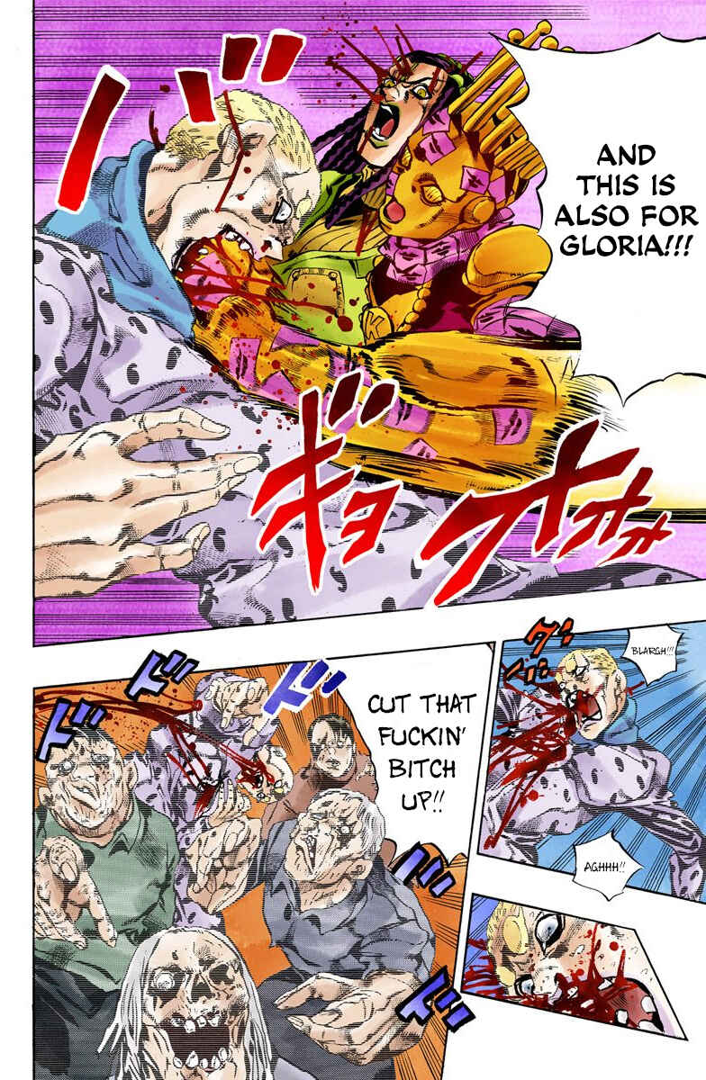JoJo's Bizarre Adventure, Part 6: Stone Ocean (Official Colored) Chapter 57 page 11