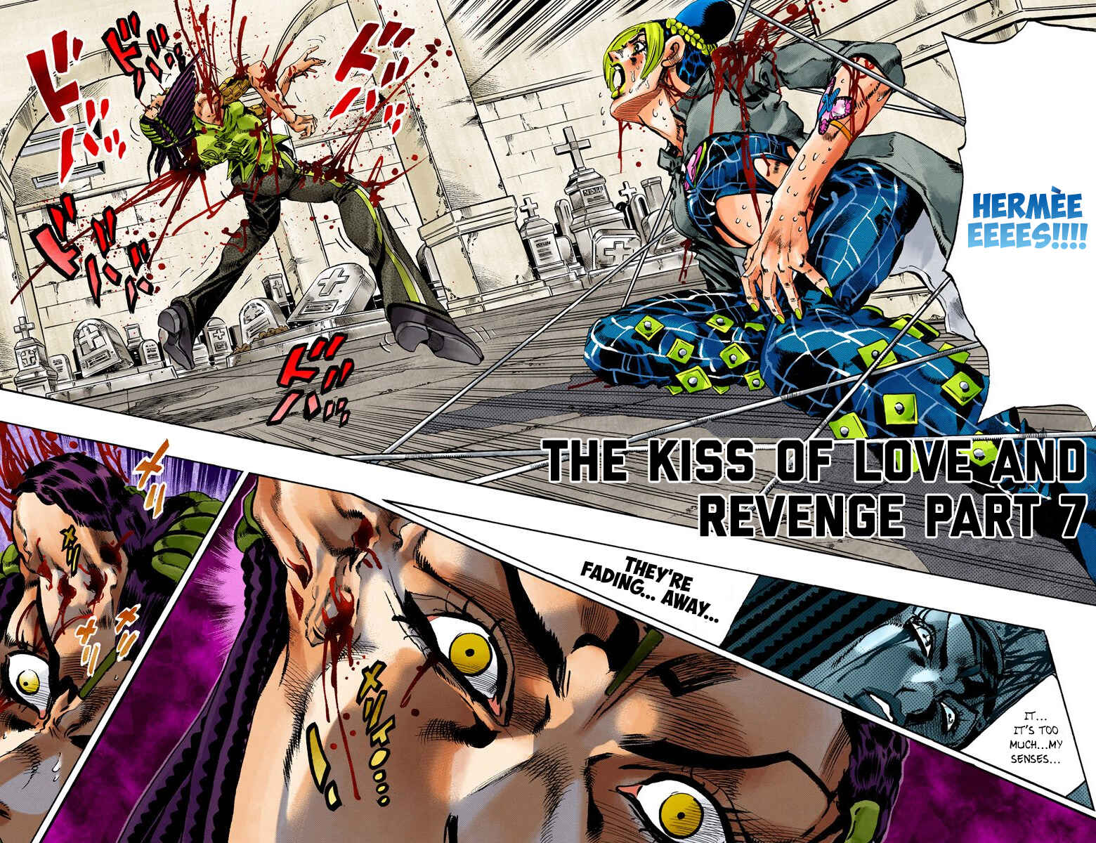 JoJo's Bizarre Adventure, Part 6: Stone Ocean (Official Colored) Chapter 57 page 1