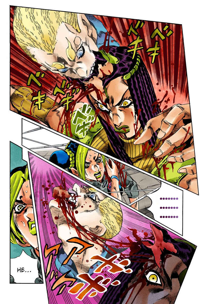 JoJo's Bizarre Adventure, Part 6: Stone Ocean (Official Colored) Chapter 57 page 2